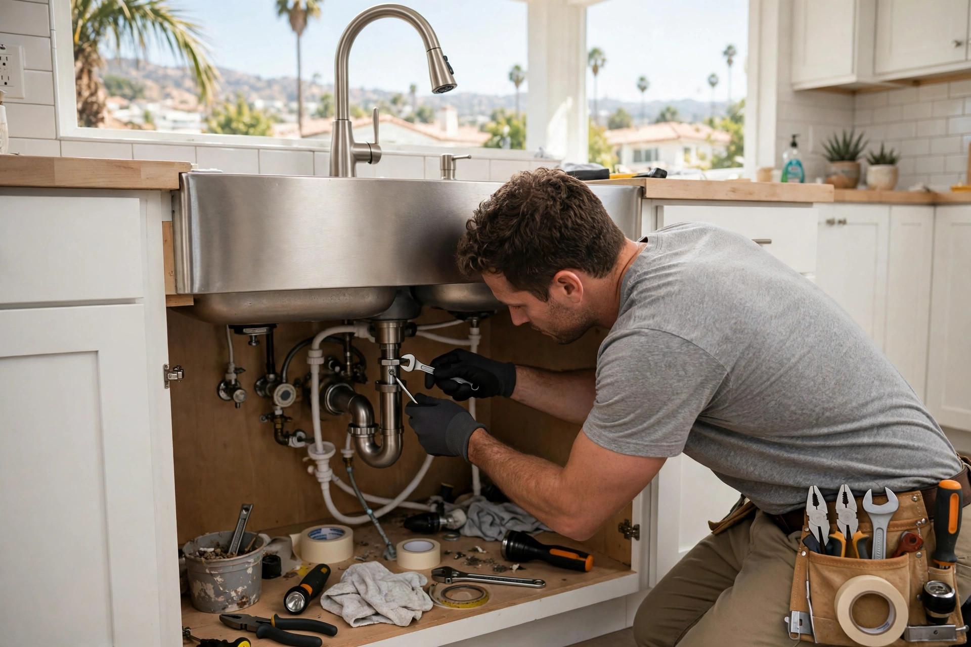 Service photo: Faucet and Fixture Installation