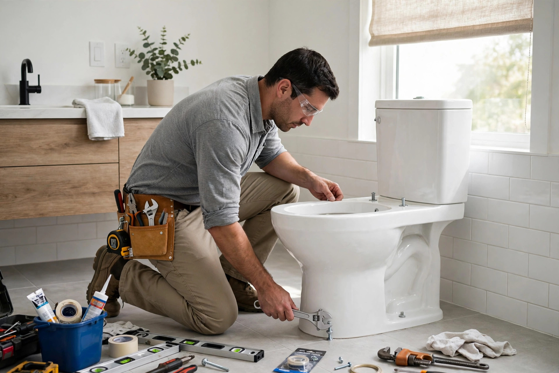 Service photo: Toilet Repair and Installation